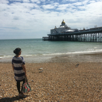 Picture of woman on the beach