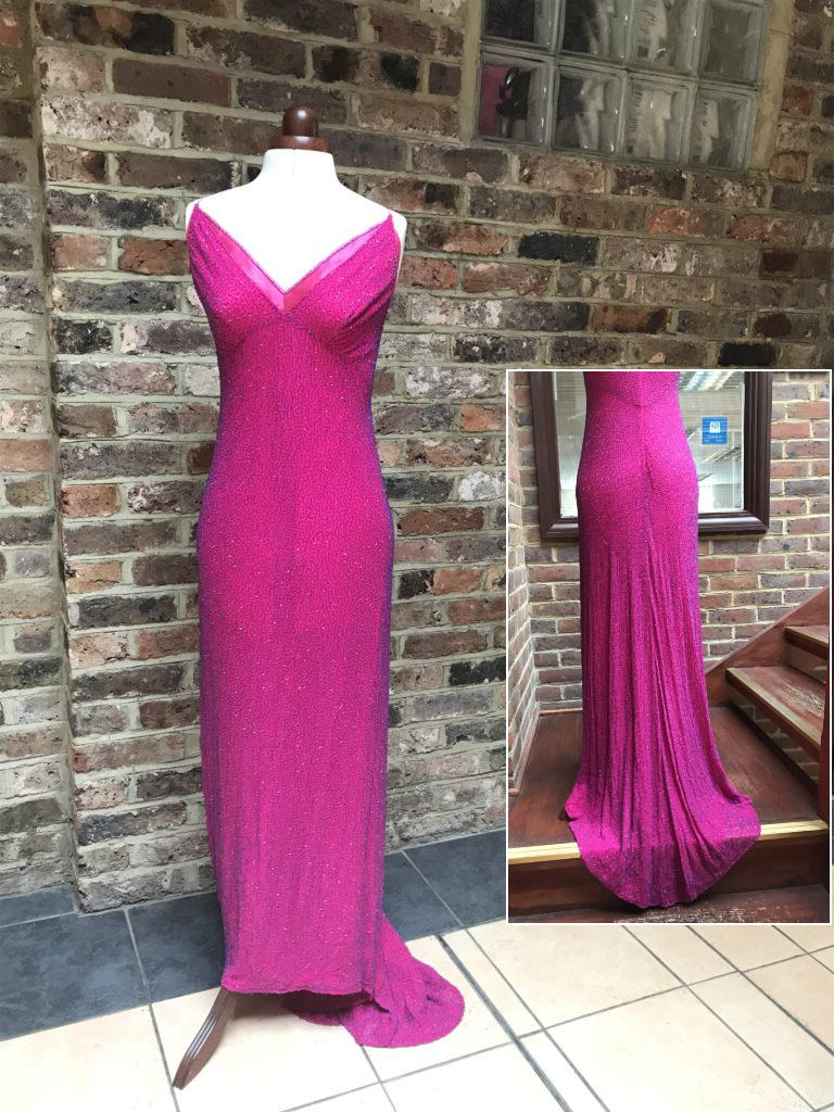 Lesley Garrett pink dress Lesley Garrett pink dress