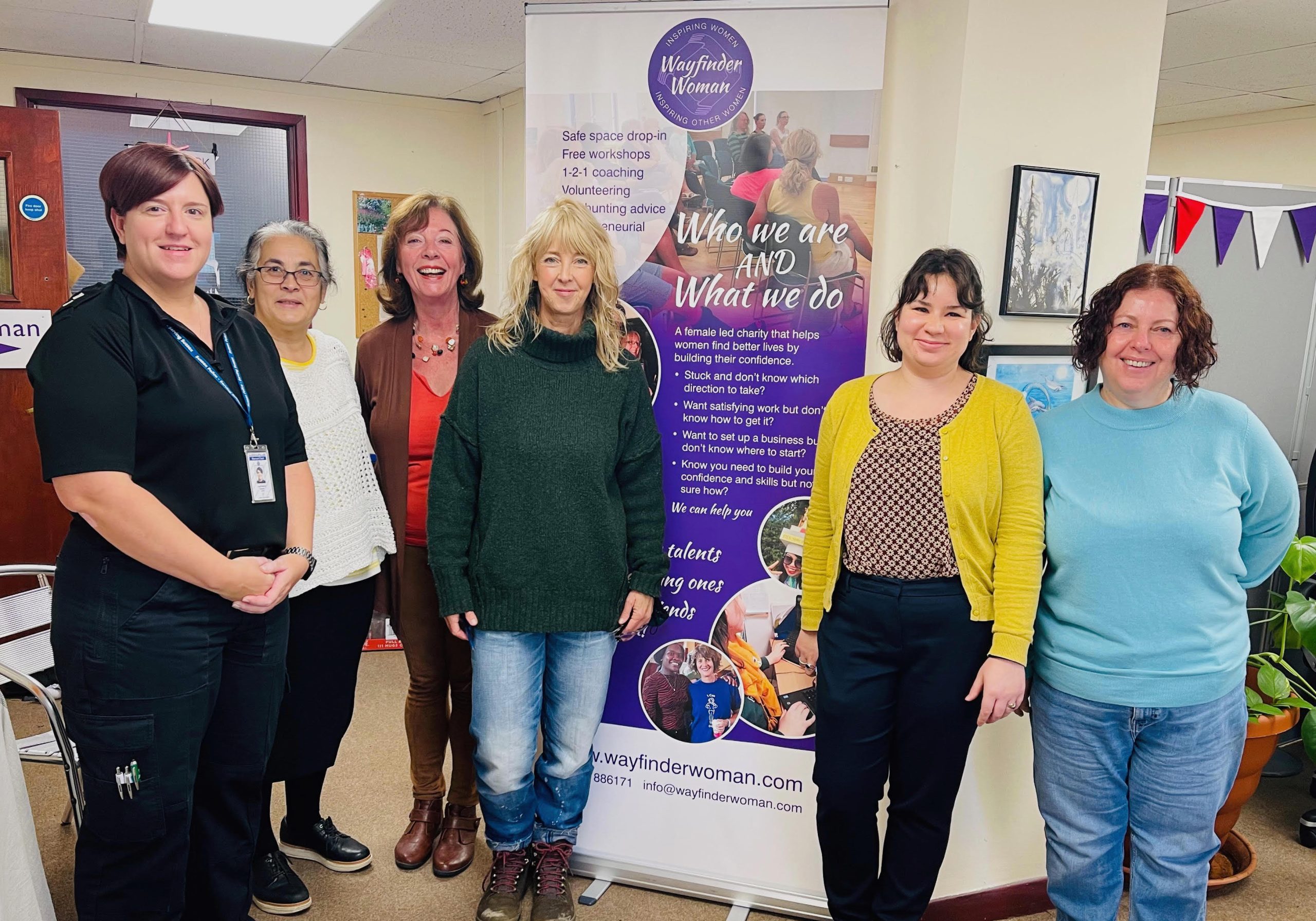 Inspector Kara Tombling (left) and her colleague Hannah Toubi, VAWG (Violence Against Women and Girls) Community Navigator